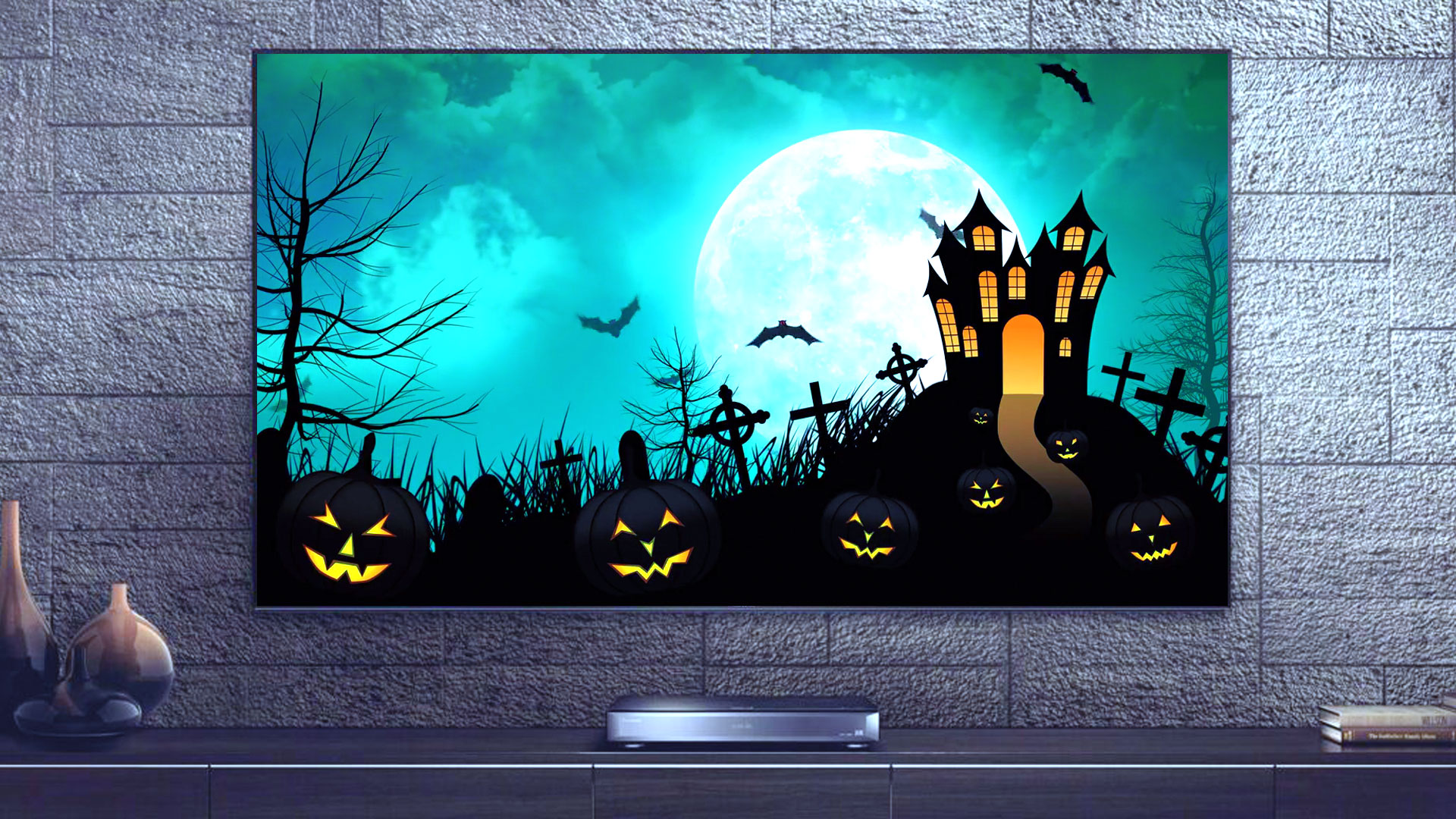 Spooky Halloween Scary Ambience Screensaver