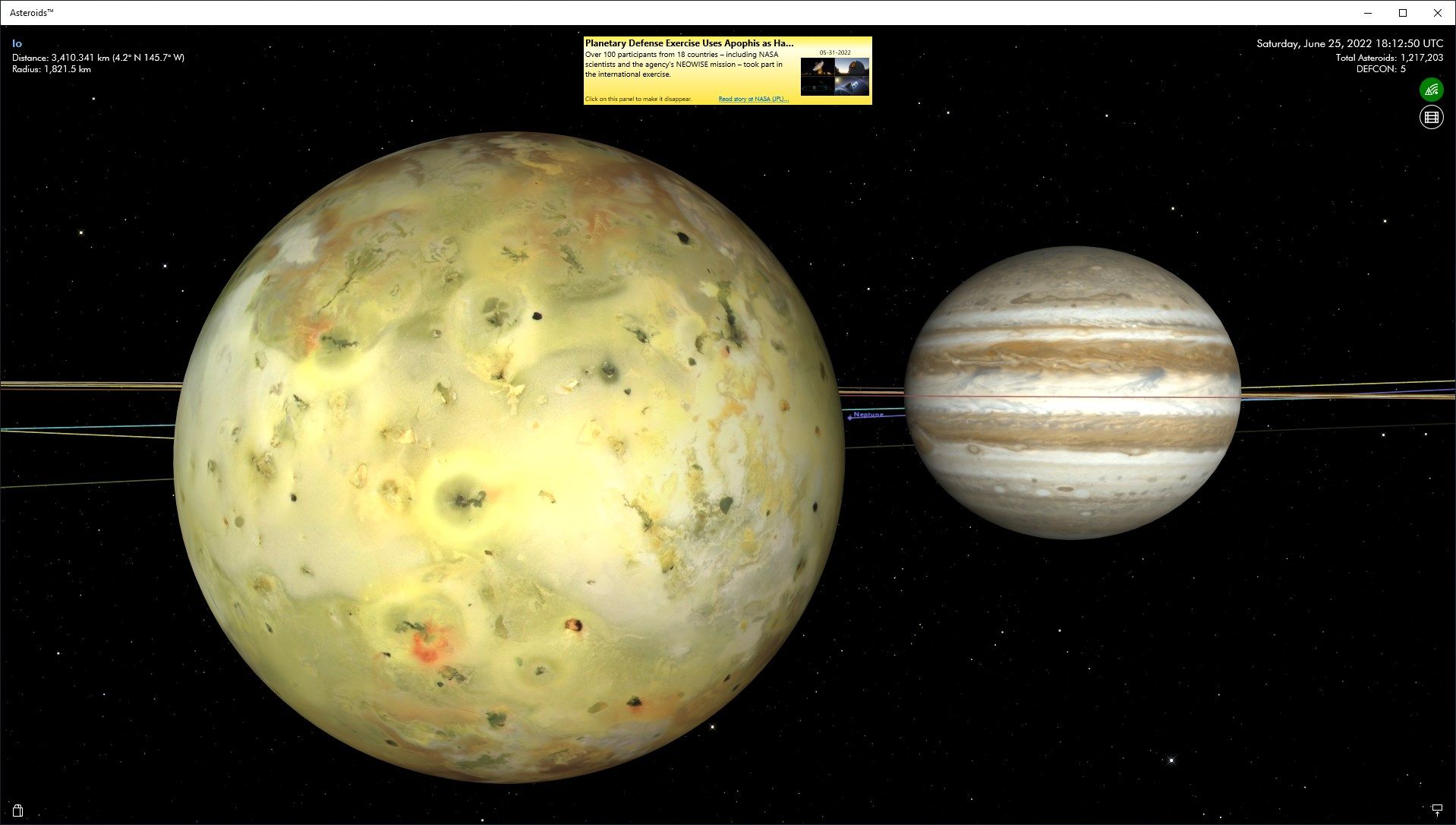 Asteroids™ - Jupiter & Io