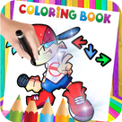 Glitter Friday Coloring Book Fnf