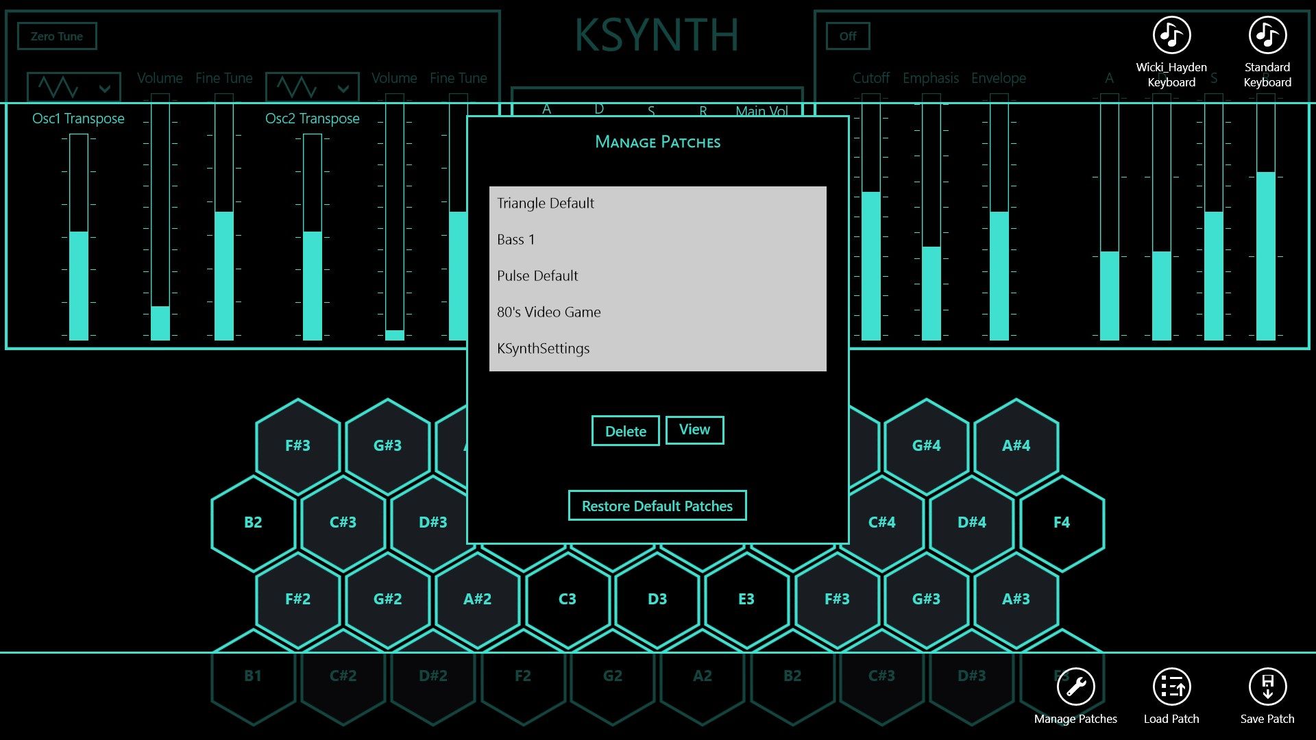 KSYNTH Patch Management
