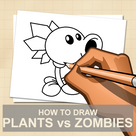 How To Draw Plants Vs Zombies