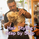 A hairstyle, hairdo, or haircut refers to the styling of hair , usually on the human scalp. The fashioning of hair