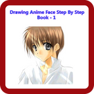 Drawing Anime Face Step By Step Book - 1