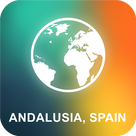 Andalusia, Spain Offline Map