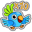 The Parrots Multiplication Game