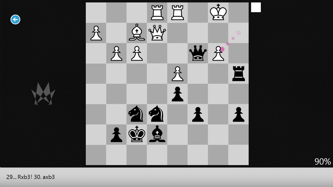 Try to figure out the correct move, and end up with checkmate or an advantage