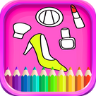 Coloring Book Dress-up