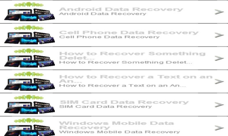 data recovery for android