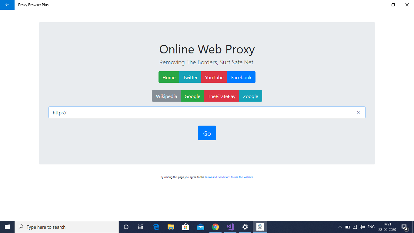 Proxy Browser Plus
