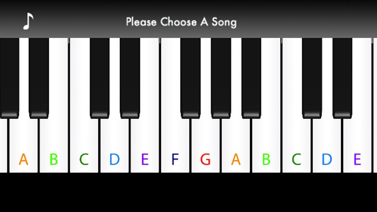 Piano with Songs to Learn