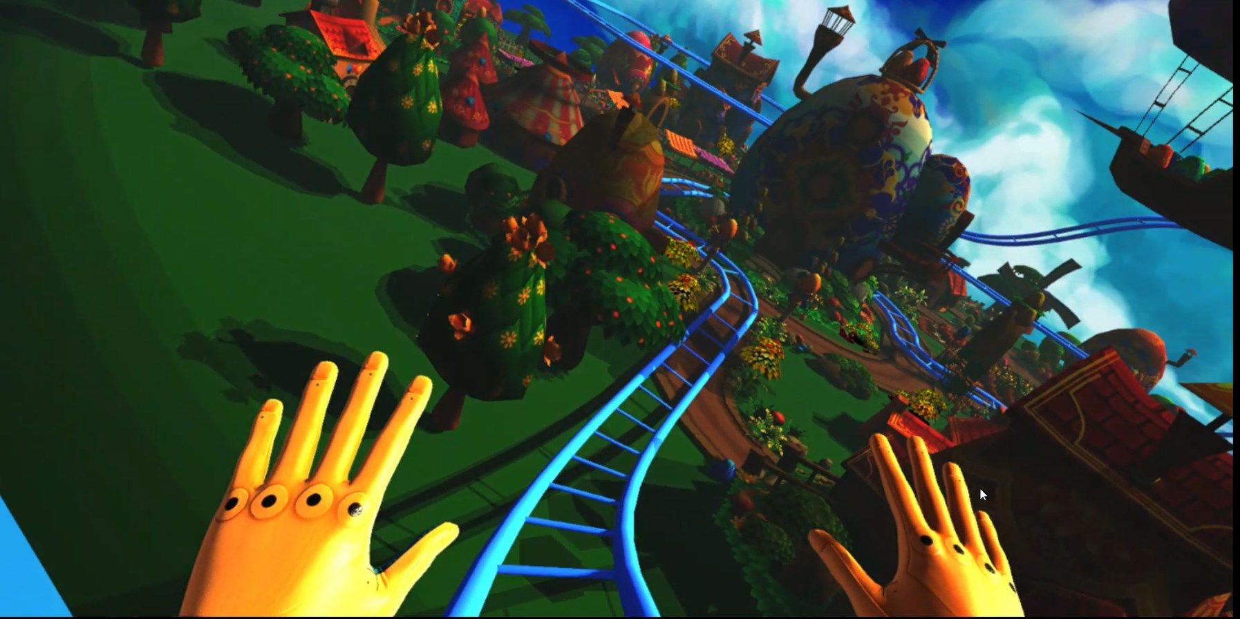 Theme Roller Coaster VR