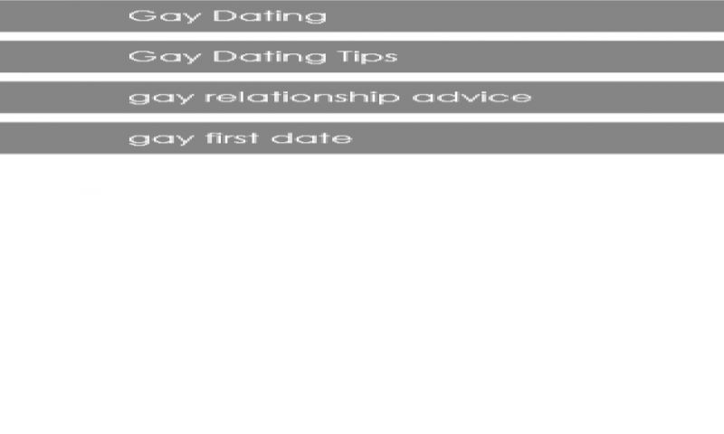 Gay Dating