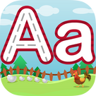 Letter Trace for Children Learning to Write - Includes Uppercase, Lowercase, and Short Words