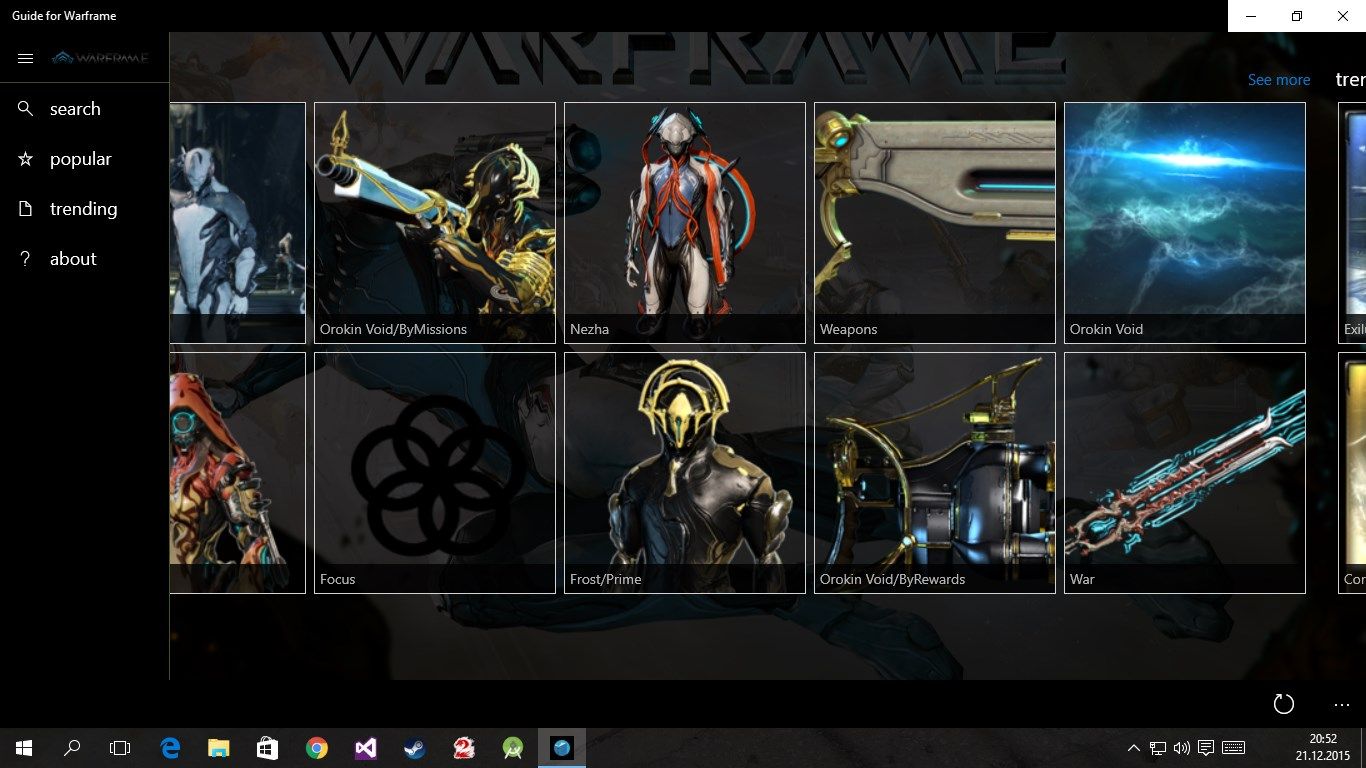 Guide for Warframe