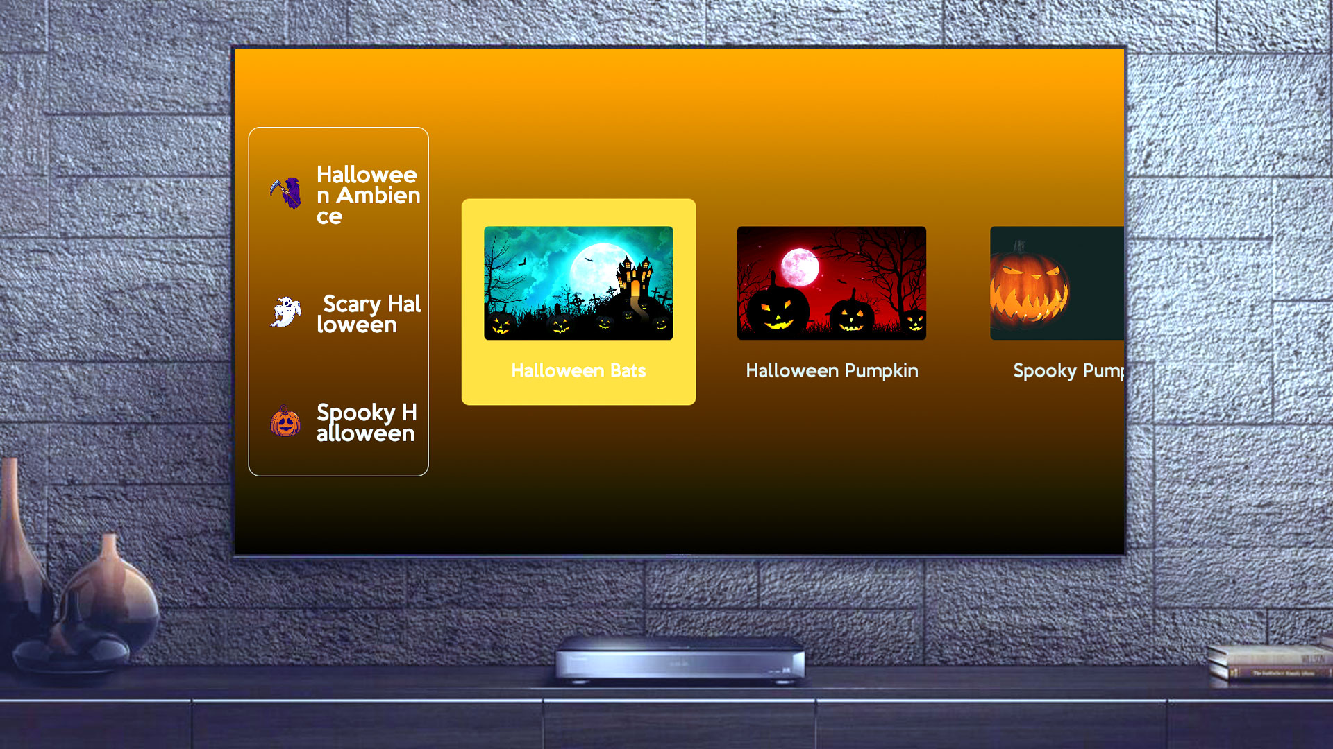 Spooky Halloween Scary Ambience Screensaver