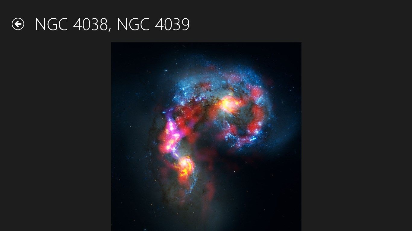 NGC 4038, NGC 4039 - High resolution picture
