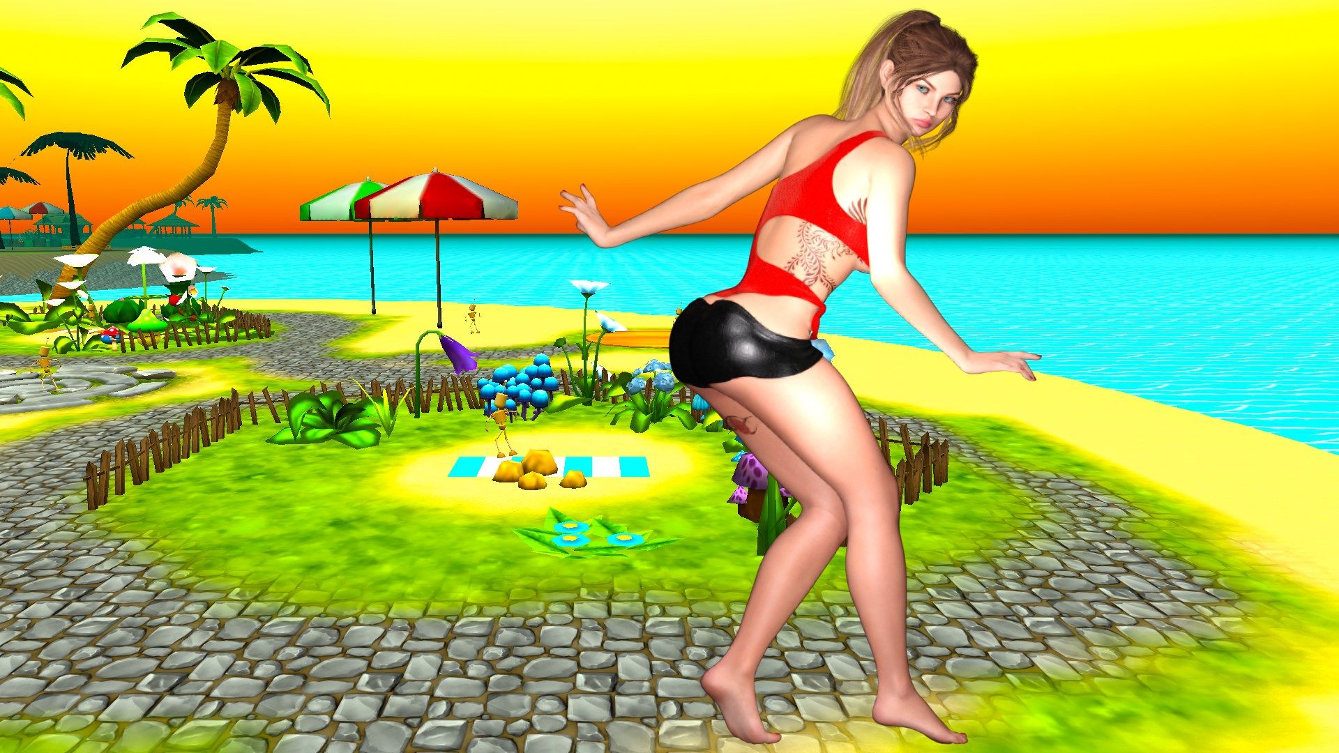 Virtual Exquisite Beach Dancer [HD+]