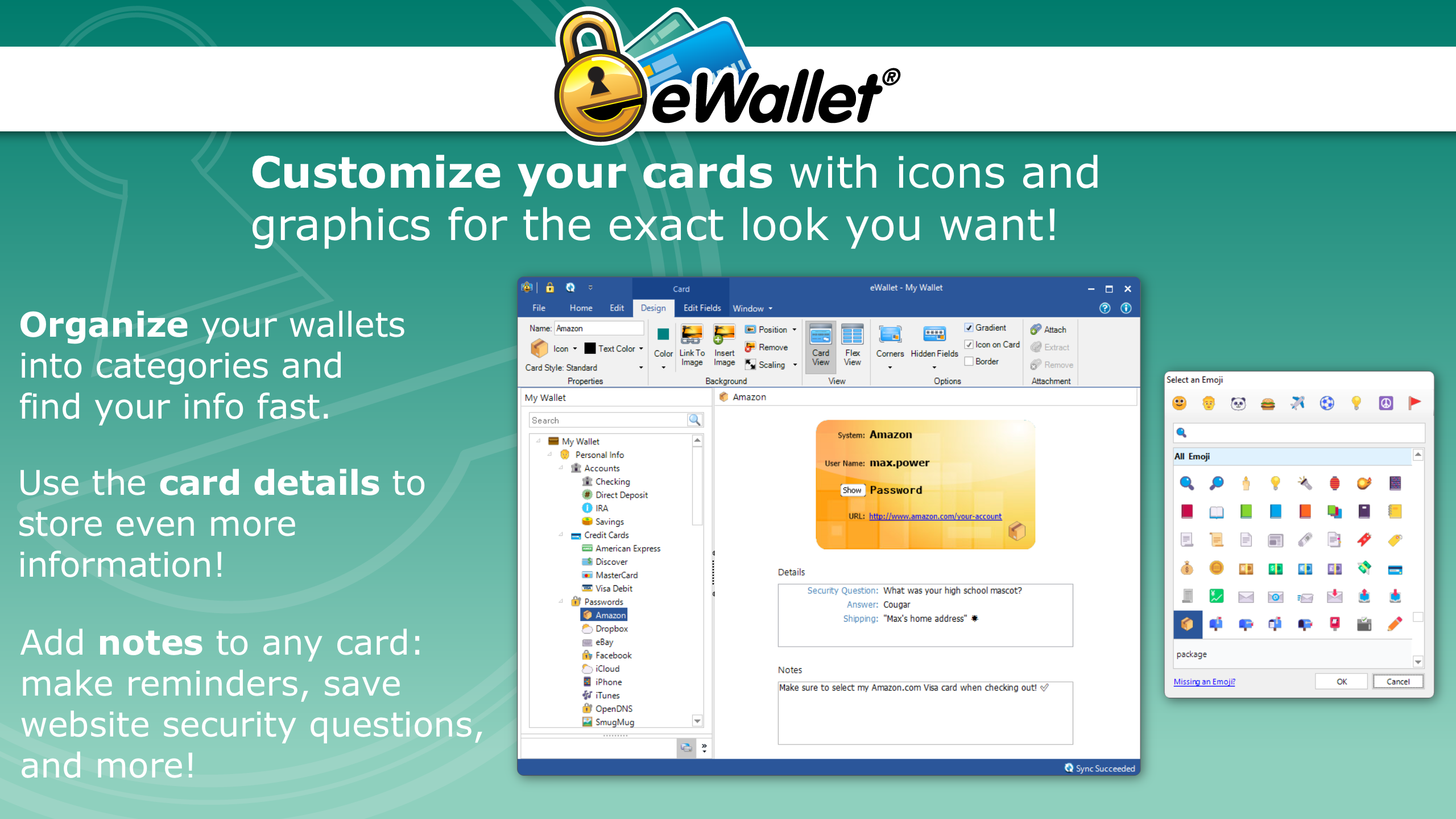 eWallet for Windows (Desktop)