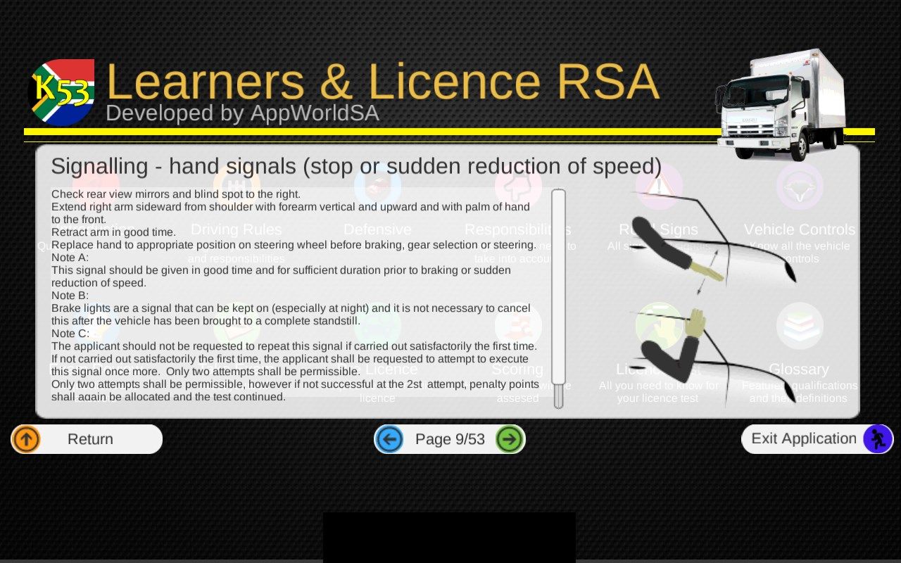K53 Learners Licence RSA