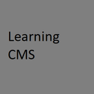 Learning CMS