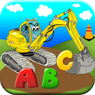 Big Truck Games For Kids! ABC Construction Games for Toddlers Ages 2 3 4 5 Free