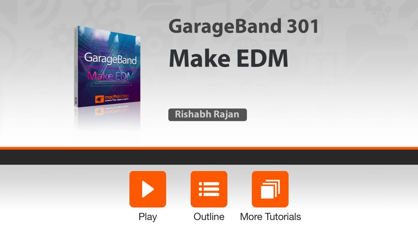 GarageBand 301 - Make EDM