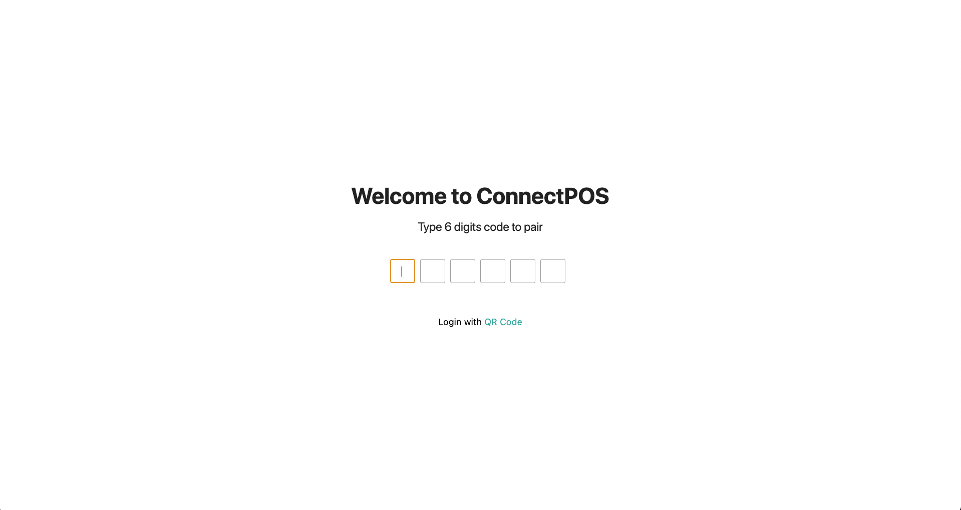 Second Screen ConnectPOS