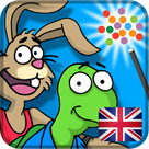 UK-Tortoise and the Hare - interactive storybook in British English and French