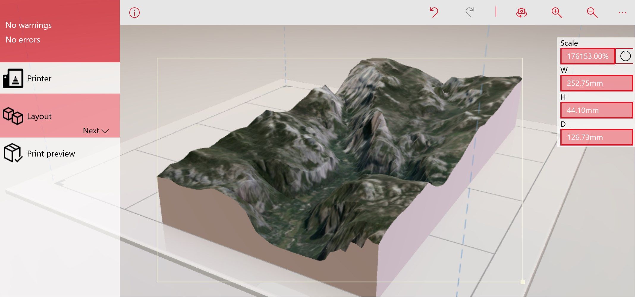 Try different image types: road, aerial, terrain, or aerial 3D.