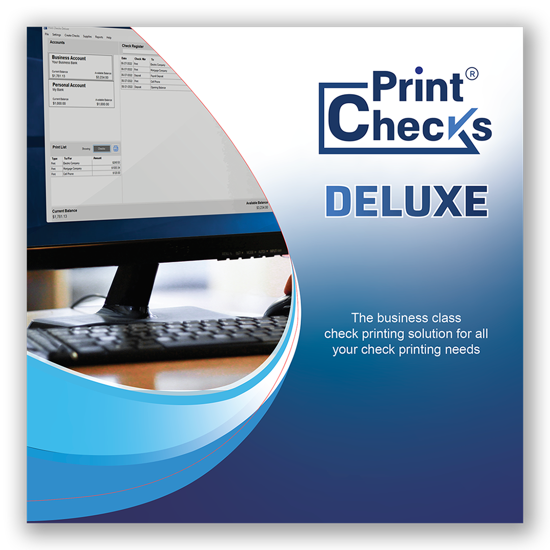 Print Checks Deluxe