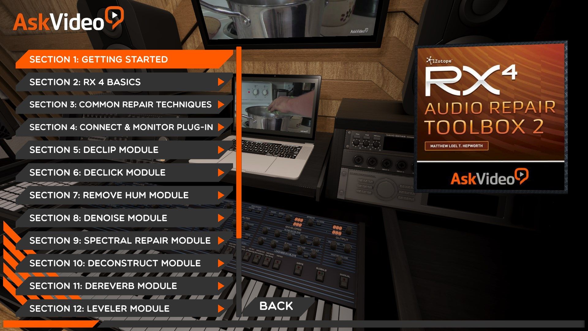 Audio Repair Toolbox 2 Course for RX4