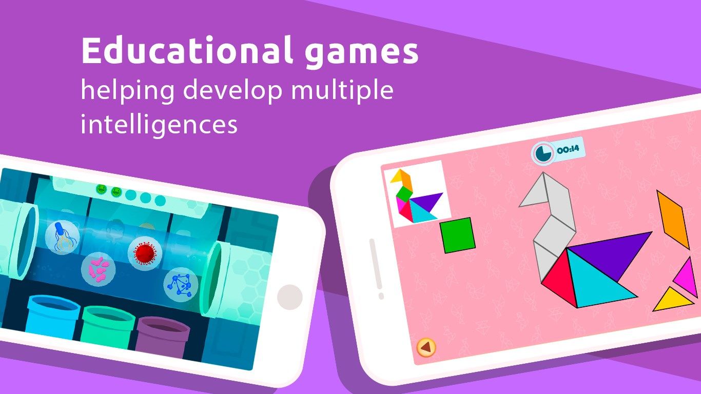 Smile and Learn: Educational games for kids