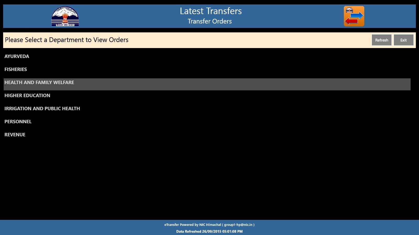 eTransfers for Windows