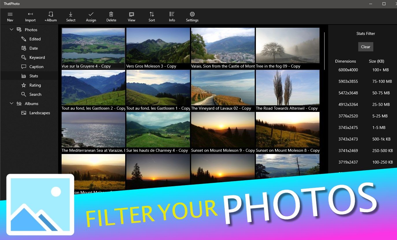 Filter your photos.
