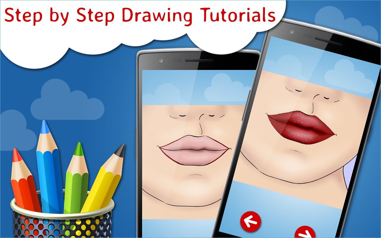 How to Draw Makeup step by step Drawing App