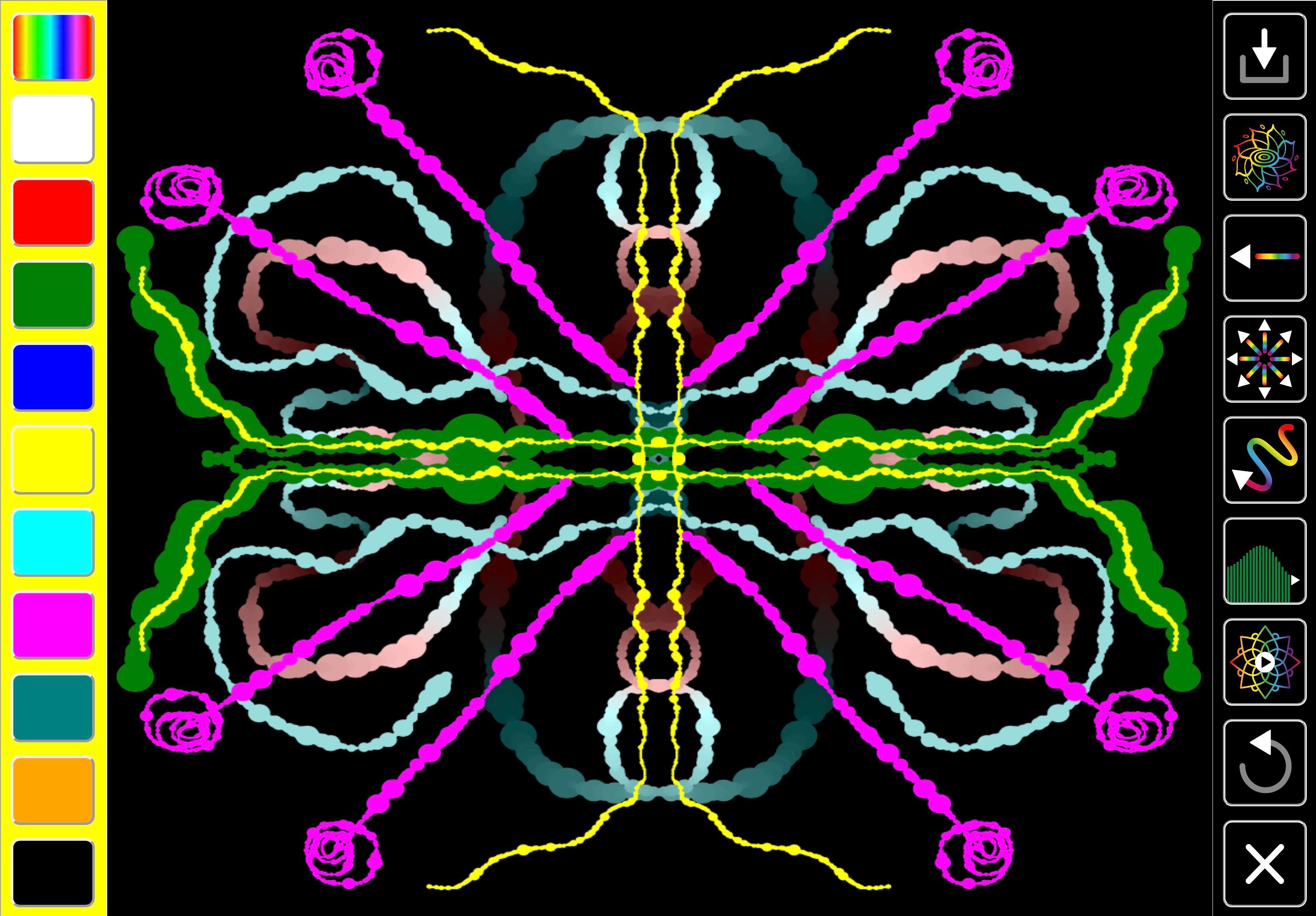 Sensory Mandala Pattern creation