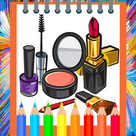 Sweet Beauty & Make up Coloring For Girls