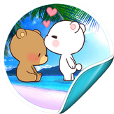 Lovely Bears Stickers For Whatsapp - WASticker