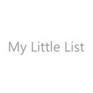 My Little List
