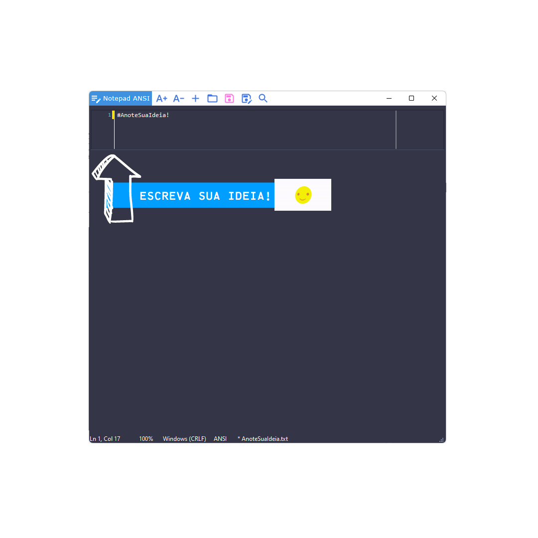 Notepad ANSI