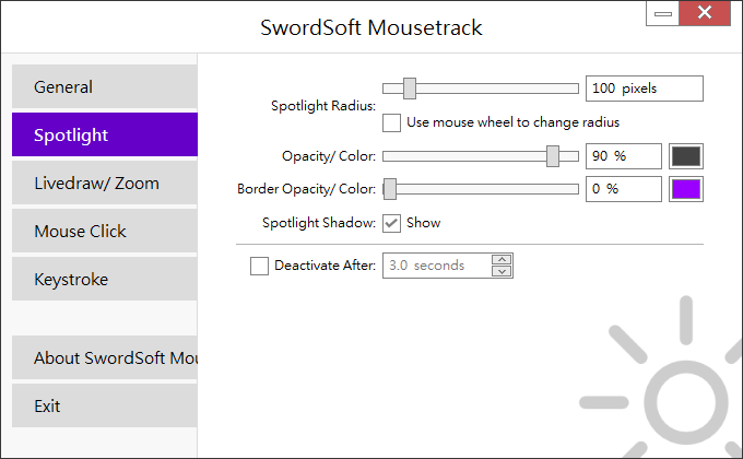 SwordSoft Mousetrack