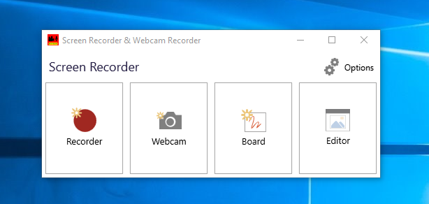 Screen Recorder & Webcam Recorder