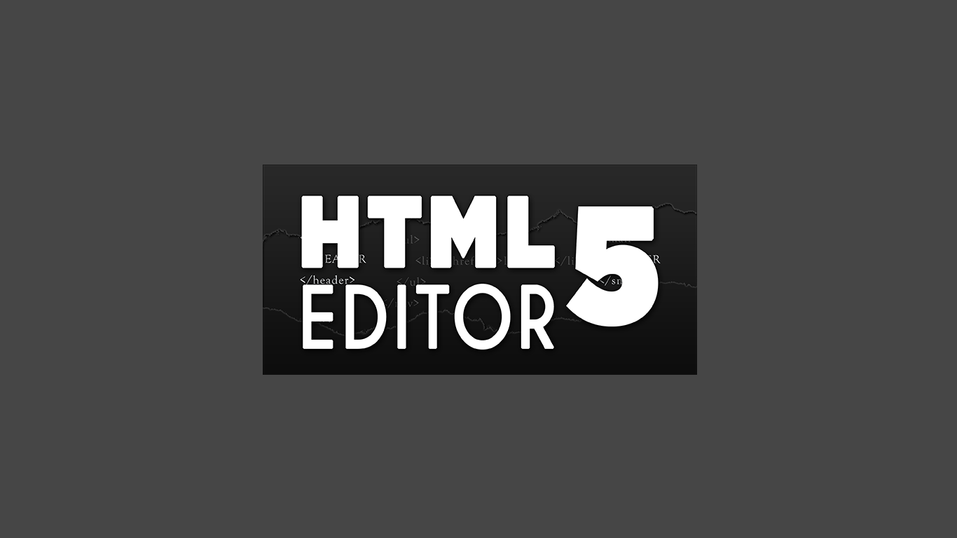 Html5 Editor App