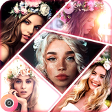 Beauty & Makeup Filter Selfie , Photo Editor-Wonder Camera ( snap filters - doggy style - NO.crop - photo Collage - photo effects )