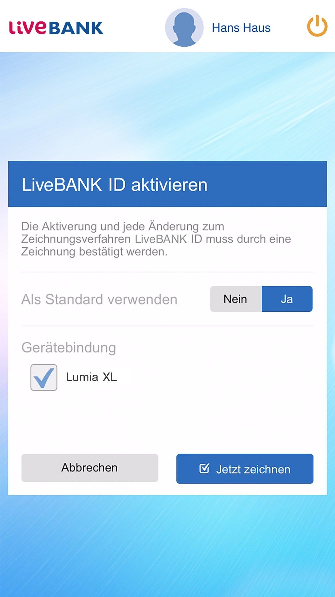 LiveBANK ID