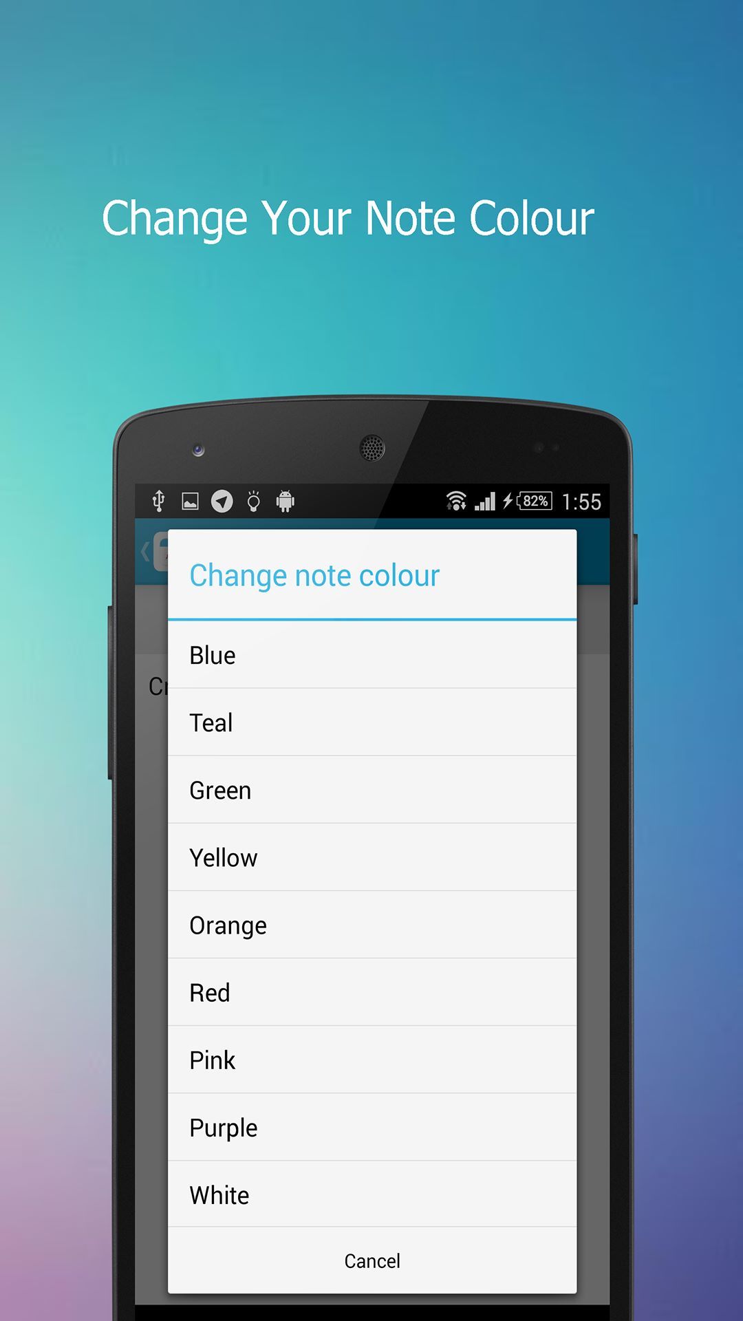 Fast Simple Color Note