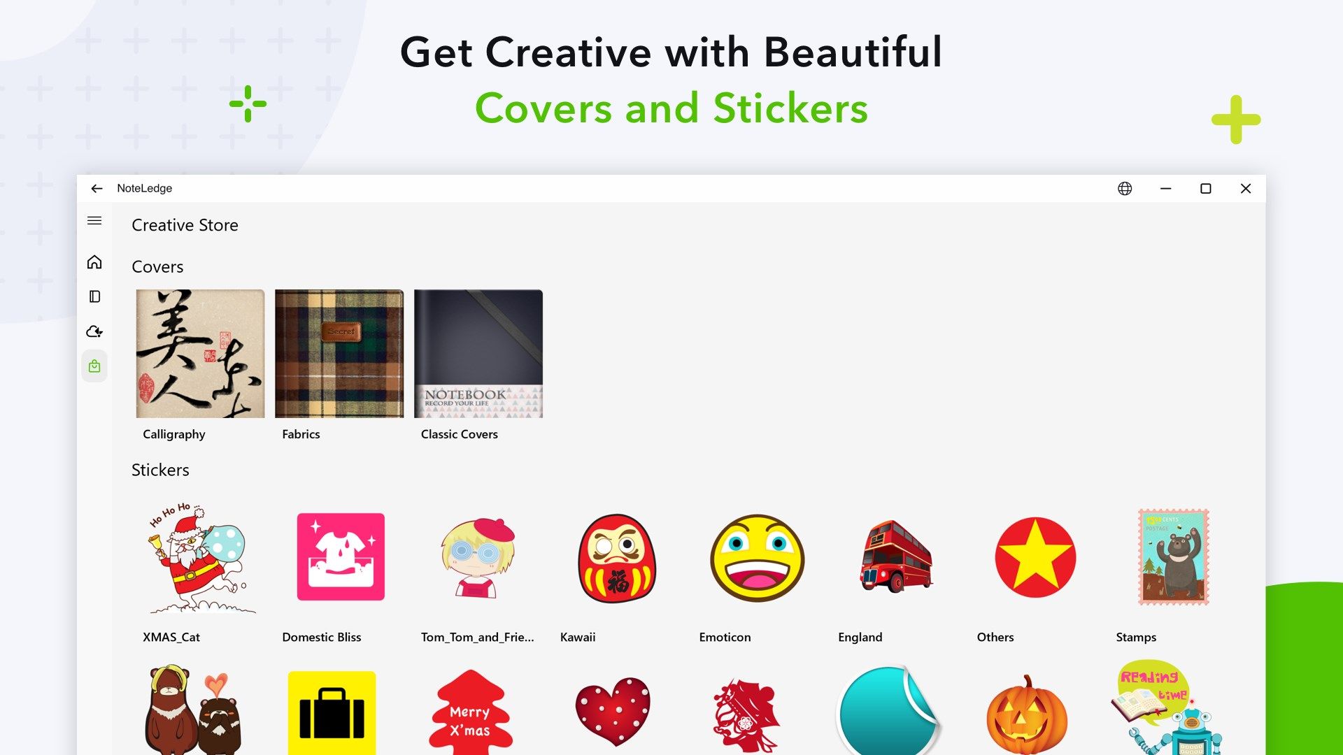 Get Creative with Beautiful Covers and Stickers