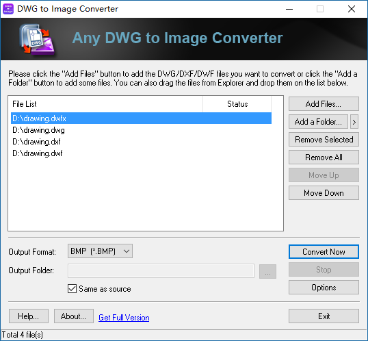 DWG to Image Converter