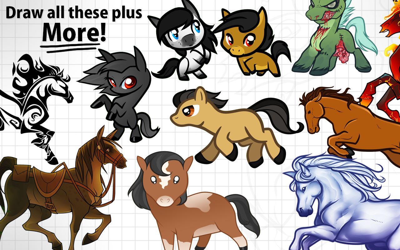 How to Draw Horses: Lite Edition