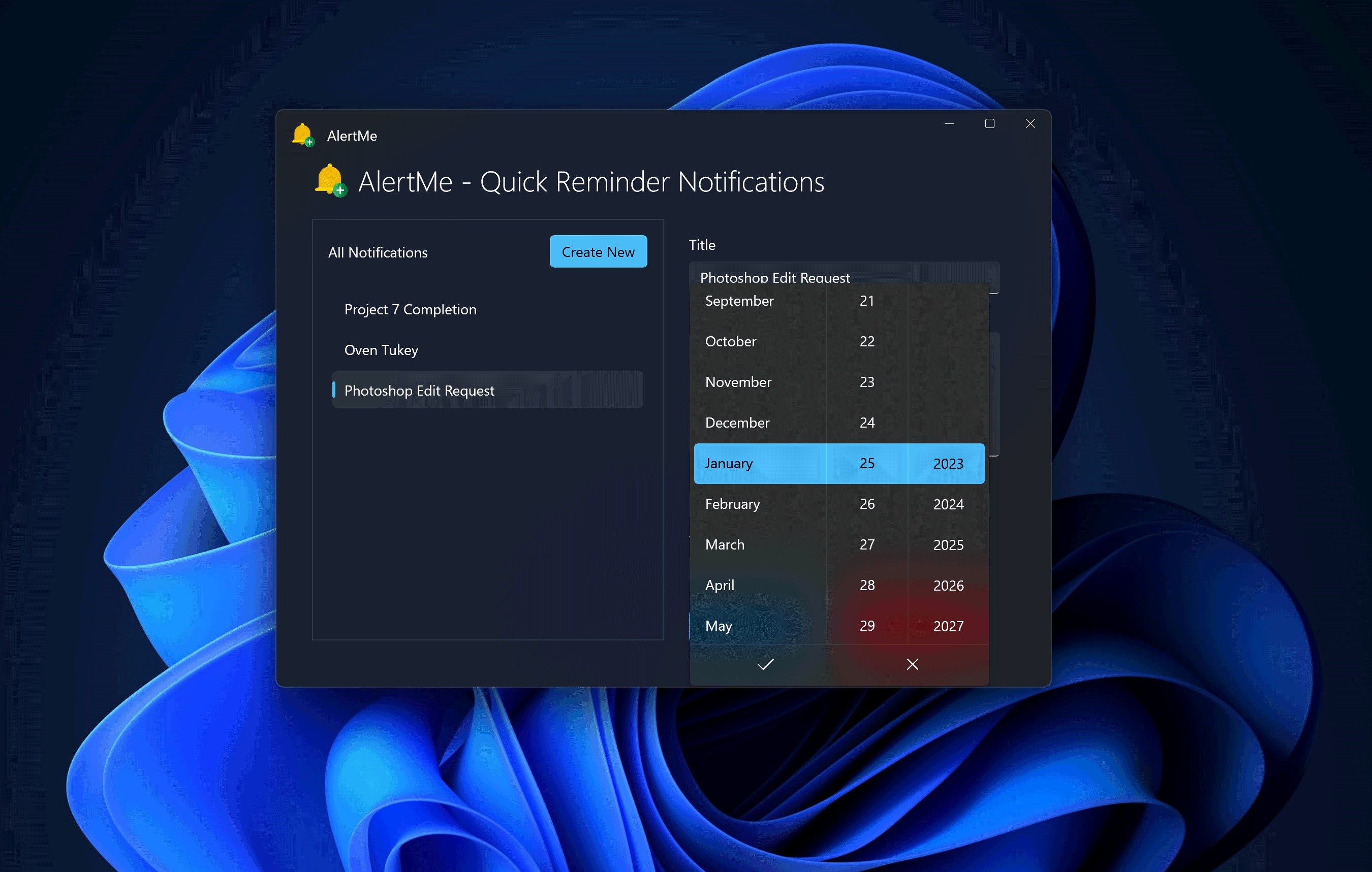AlertMe - Quick Reminder Notifications